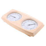 Maxbell Wooden Sauna Hygrothermograph Thermometer Hygrometer Sauna Room Accessory - Aladdin Shoppers