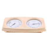 Maxbell Wooden Sauna Hygrothermograph Thermometer Hygrometer Sauna Room Accessory - Aladdin Shoppers