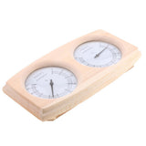 Maxbell Wooden Sauna Hygrothermograph Thermometer Hygrometer Sauna Room Accessory - Aladdin Shoppers