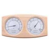 Maxbell Wooden Sauna Hygrothermograph Thermometer Hygrometer Sauna Room Accessory - Aladdin Shoppers