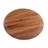 Maxbell Wooden Serving Tray Storage Tray Plate Tea Fruit Snacks Cake Tray XL 25cm - Aladdin Shoppers