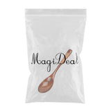 Maxbell Wooden Spoons Long Handled Kids Rice Soup Dessert Tea Spoon Brown Kinking - Aladdin Shoppers