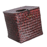 Maxbell Woven Napkin Holder Kitchen Office Tissue Box Cover Holder Dispenser Coffee