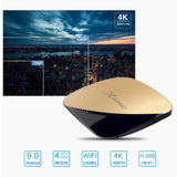 Maxbell x88 pro RK3318 Native Android 9.0 Smart Media Player TV Box Golden 16GB - Aladdin Shoppers