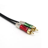 Maxbell XLR Male to Dual RCA Male 2RCA to XLR double lotus transfer audio cable 0.3m - Aladdin Shoppers
