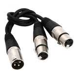 Maxbell XLR Splitter Female To Dual Male Y 3-Pin Audio Balanced Microphone Cable - Aladdin Shoppers