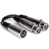 Maxbell XLR Splitter Female To Dual Male Y 3-Pin Audio Balanced Microphone Cable - Aladdin Shoppers