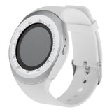 Maxbell Y1 Bluetooth Smart Watch Smart Tracker Waterproof Phone Watch White - Aladdin Shoppers