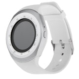 Maxbell Y1 Bluetooth Smart Watch Smart Tracker Waterproof Phone Watch White - Aladdin Shoppers