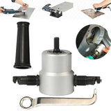 Maxbell YT-160A Double Head Sheet Nibbler Metal Cutter Hole Saw Drill Attachment - Aladdin Shoppers