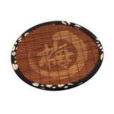 Maxbell Zen Blue Cloth Tea Cup Coaster TeaPot Holder Insulation Saucer Bamboo Mat #1 - Aladdin Shoppers