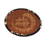 Maxbell Zen Blue Cloth Tea Cup Coaster TeaPot Holder Insulation Saucer Bamboo Mat #1 - Aladdin Shoppers