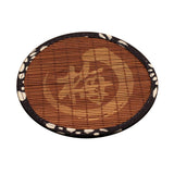 Maxbell Zen Blue Cloth Tea Cup Coaster TeaPot Holder Insulation Saucer Bamboo Mat #1 - Aladdin Shoppers