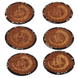Maxbell Zen Blue Cloth Tea Cup Coaster TeaPot Holder Insulation Saucer Bamboo Mat #1 - Aladdin Shoppers
