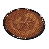 Maxbell Zen Blue Cloth Tea Cup Coaster TeaPot Holder Insulation Saucer Bamboo Mat #3 - Aladdin Shoppers