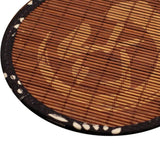 Maxbell Zen Blue Cloth Tea Cup Coaster TeaPot Holder Insulation Saucer Bamboo Mat #3 - Aladdin Shoppers