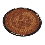 Maxbell Zen Blue Cloth Tea Cup Coaster TeaPot Holder Insulation Saucer Bamboo Mat #3 - Aladdin Shoppers