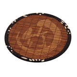 Maxbell Zen Blue Cloth Tea Cup Coaster TeaPot Holder Insulation Saucer Bamboo Mat #3 - Aladdin Shoppers