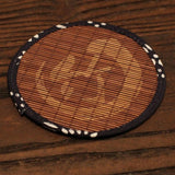 Maxbell Zen Blue Cloth Tea Cup Coaster TeaPot Holder Insulation Saucer Bamboo Mat #3 - Aladdin Shoppers