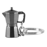 Maxbell Zinc Alloy Coffee Tamper Keyring Keychain Coffee Accessory Moka pot - Aladdin Shoppers