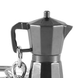 Maxbell Zinc Alloy Coffee Tamper Keyring Keychain Coffee Accessory Moka pot - Aladdin Shoppers