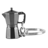 Maxbell Zinc Alloy Coffee Tamper Keyring Keychain Coffee Accessory Moka pot - Aladdin Shoppers