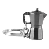 Maxbell Zinc Alloy Coffee Tamper Keyring Keychain Coffee Accessory Moka pot - Aladdin Shoppers