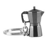 Maxbell Zinc Alloy Coffee Tamper Keyring Keychain Coffee Accessory Moka pot - Aladdin Shoppers
