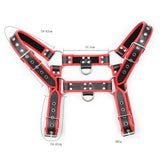 Mens Leather Chest Strap Body Harness Belts Adjustable Clubwear Costume Props - Aladdin Shoppers