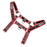 Mens Leather Chest Strap Body Harness Belts Adjustable Clubwear Costume Props - Aladdin Shoppers