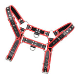 Mens Leather Chest Strap Body Harness Belts Adjustable Clubwear Costume Props - Aladdin Shoppers