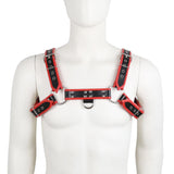 Mens Leather Chest Strap Body Harness Belts Adjustable Clubwear Costume Props - Aladdin Shoppers