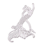 Mermaid Metal Cutting Dies Stencil for DIY Scrapbooking Photo Album Decoration Embossing Paper Cards Decorative Crafts Mermaid Die Cuts Handmade Gifts, 6.6x14.9cm - Aladdin Shoppers