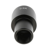 Metal 0.5X Camera C-Mount Lens Adapter Digital Eyepiece Low Focal for Microscope 30mm & 30.5mm (Pack of 1) - Aladdin Shoppers