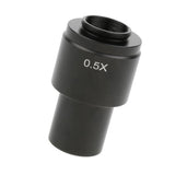 Metal 0.5X Camera C-Mount Lens Adapter Digital Eyepiece Low Focal for Microscope 30mm & 30.5mm (Pack of 1) - Aladdin Shoppers