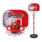 Mini Adjustable Basketball Hoop Stand (21-59 Inch), Kids Indoor Outdoor Ball Sport Toy Gift - Aladdin Shoppers