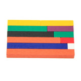 Montessori 1-10cm / Number Colored Counting Stick Toy , Mathematics Math Kids Early Educational Toy, Preschool Teaching Aid - Aladdin Shoppers