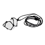 Natural Stone Ore Pendant Necklace White Crystal Original Stone Pendants - Aladdin Shoppers