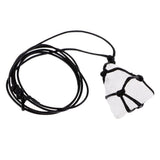 Natural Stone Ore Pendant Necklace White Crystal Original Stone Pendants - Aladdin Shoppers