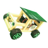Novelty Gadget Scientific Experiment DIY Solar Powered Cross Country Car Model Assembly Kits Toy Gifts - Aladdin Shoppers