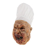 Novelty Halloween Costume Party Latex Head Mask - Butcher - Aladdin Shoppers