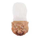 Novelty Halloween Costume Party Latex Head Mask - Butcher - Aladdin Shoppers