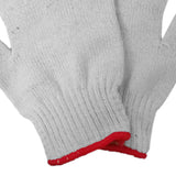 Pack Of 1 Pair White Protective Knit Work Gloves, 900g Roving, 90% COTTON - breathable, lightweight & comfortable - Aladdin Shoppers