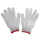 Pack Of 1 Pair White Protective Knit Work Gloves, 900g Roving, 90% COTTON - breathable, lightweight & comfortable - Aladdin Shoppers