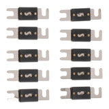 Pack Of 10 Nickel Plated Car ANL Blade Fuses Audio Electrical Protect 120A - Aladdin Shoppers