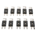 Pack Of 10 Nickel Plated Car ANL Blade Fuses Audio Electrical Protect 120A - Aladdin Shoppers