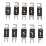 Pack Of 10 Nickel Plated Car ANL Blade Fuses Audio Electrical Protect 120A - Aladdin Shoppers