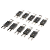 Pack Of 10 Nickel Plated Car ANL Blade Fuses Audio Electrical Protect 120A - Aladdin Shoppers