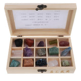 Pack of 15 Rock & Mineral Specimens Collection Kit Earth Geology Science Educational Toy for Kids - Aladdin Shoppers