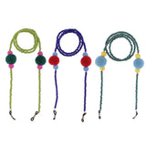 Pack of 3 Anti-slip Eyeglasses Spectacle Glasses Chain Neck Holder Cord Lanyard Eyewear Strap - Aladdin Shoppers